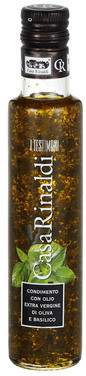 Olivenolje Basilikum Extra Virgin Casa Rinaldi 250ml