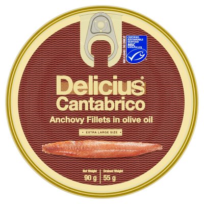 Cantabrian MSC Anchovy Fillets in Olive Oil