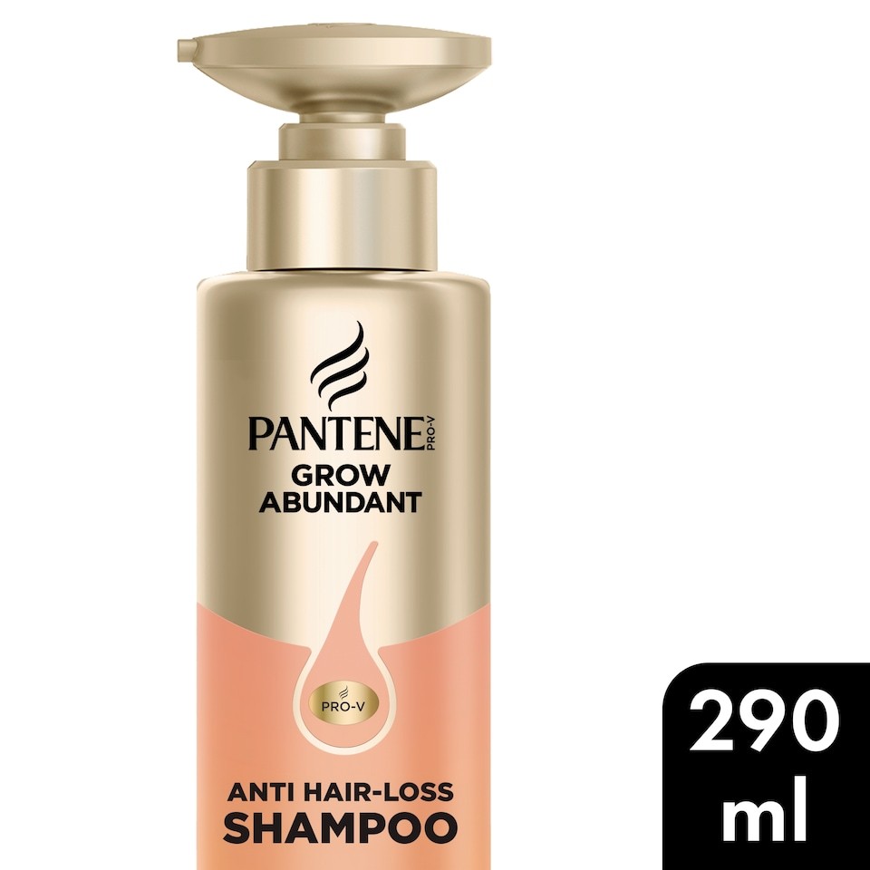 Pantene Grow Abundant Anti-Hair Loss Shampoo 290ML