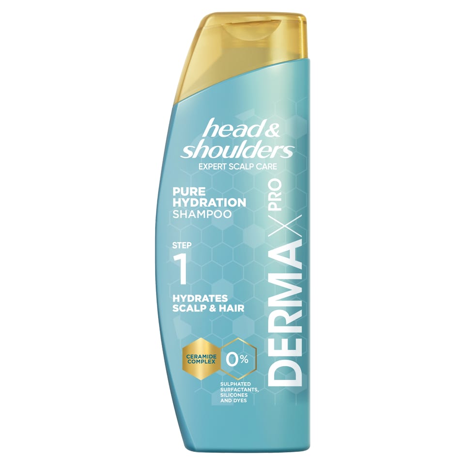 Head & Shoulders Anti- Dandruff Shampoo Derma X Pro Scalp Care Pure Hydration 300ml