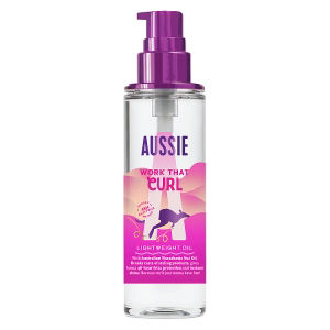 Aussie That Curl Lightweight Hair Oil 95ml. Anti-Frizz. For Waves, Curls