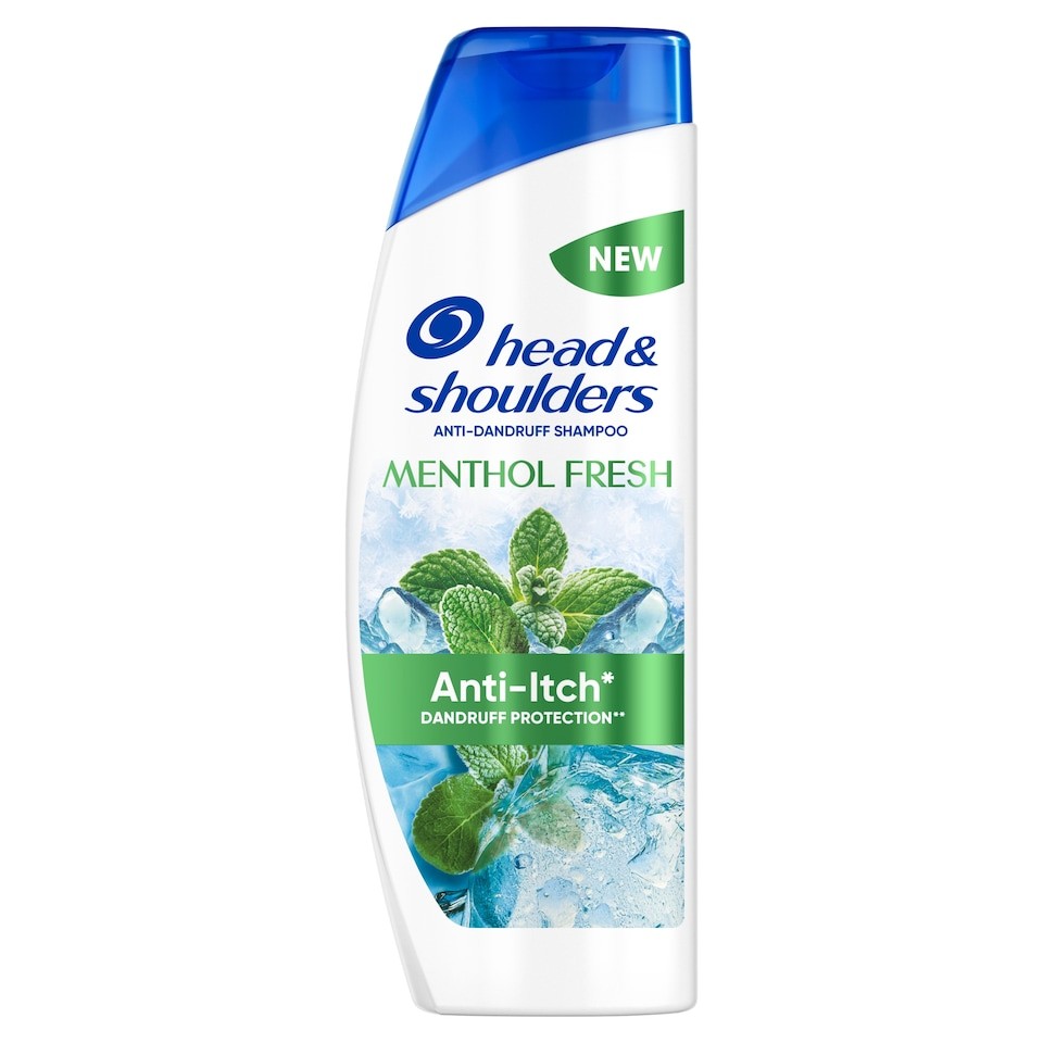 Head & Shoulders Menthol Fresh Anti Itch Dandruff Protection Shampoo 400ml