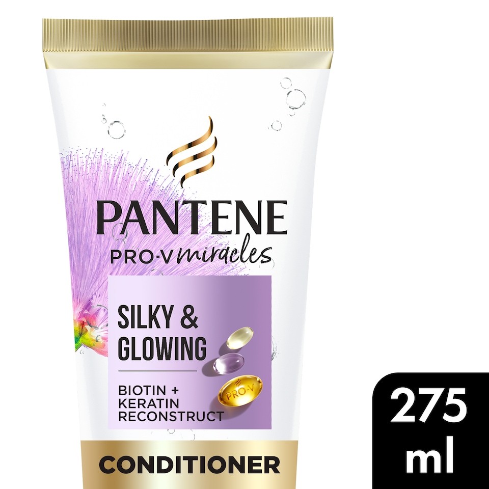 Pantene Pro-V Silky & Glowing Hair Conditioner 275ml