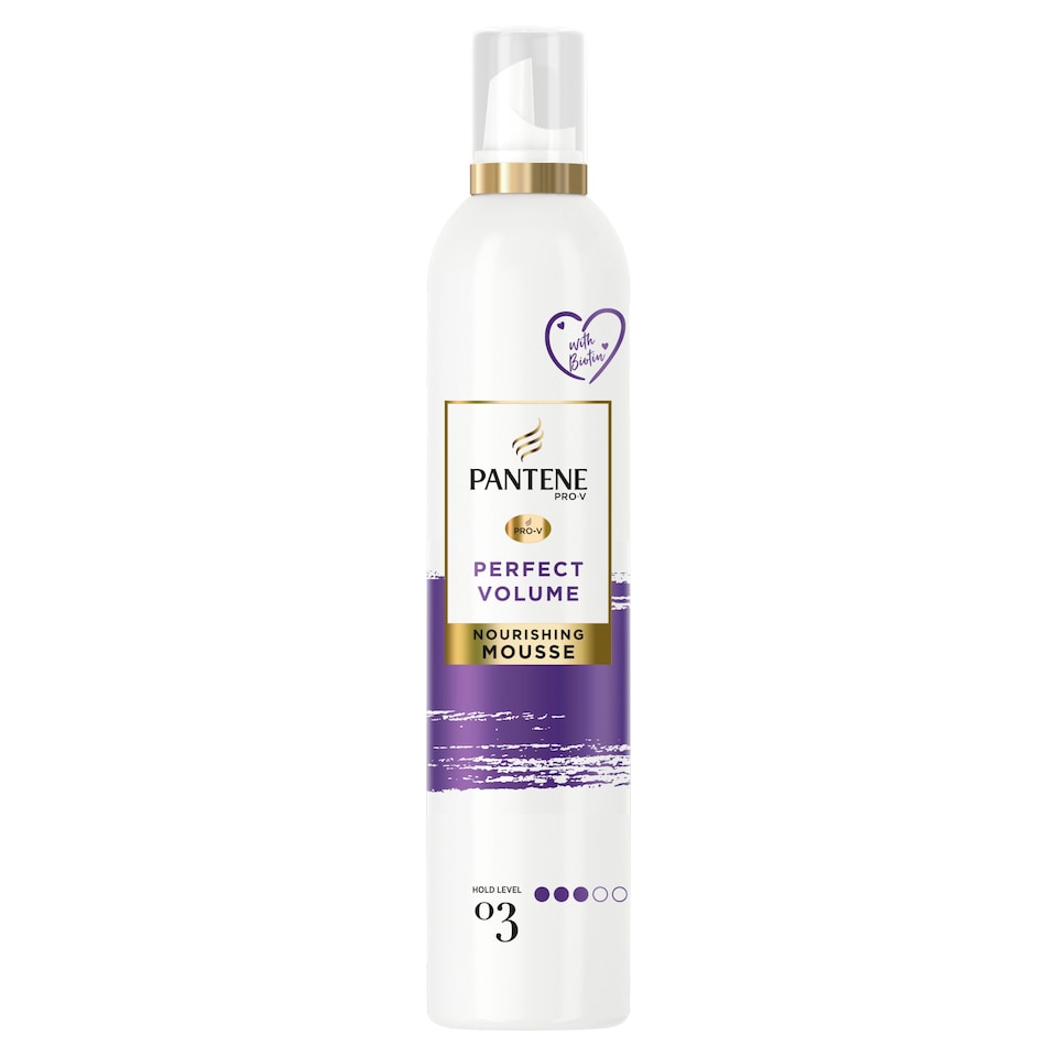 Pantene Perfect Volume Nourishing Hair Mousse 200ml