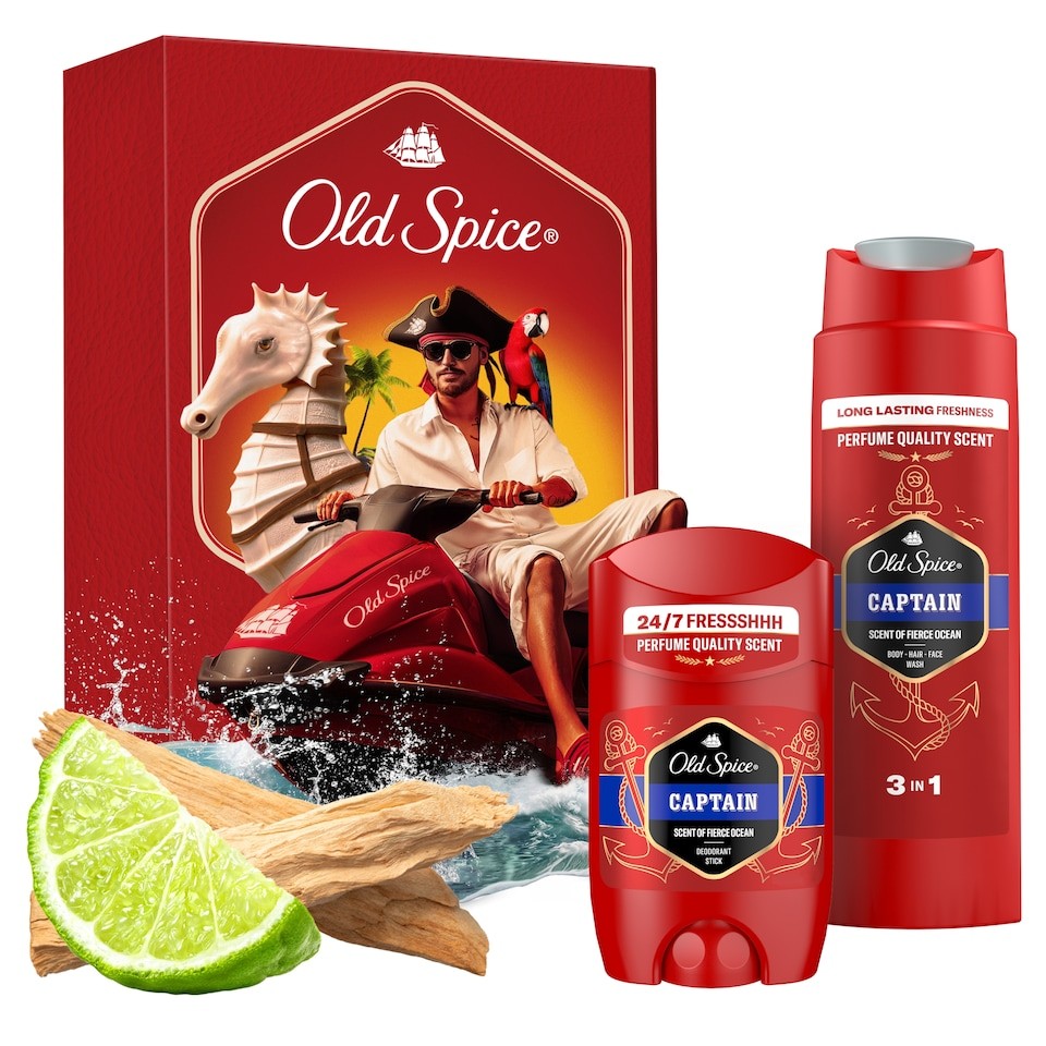 Old Spice The Captain Gift Set