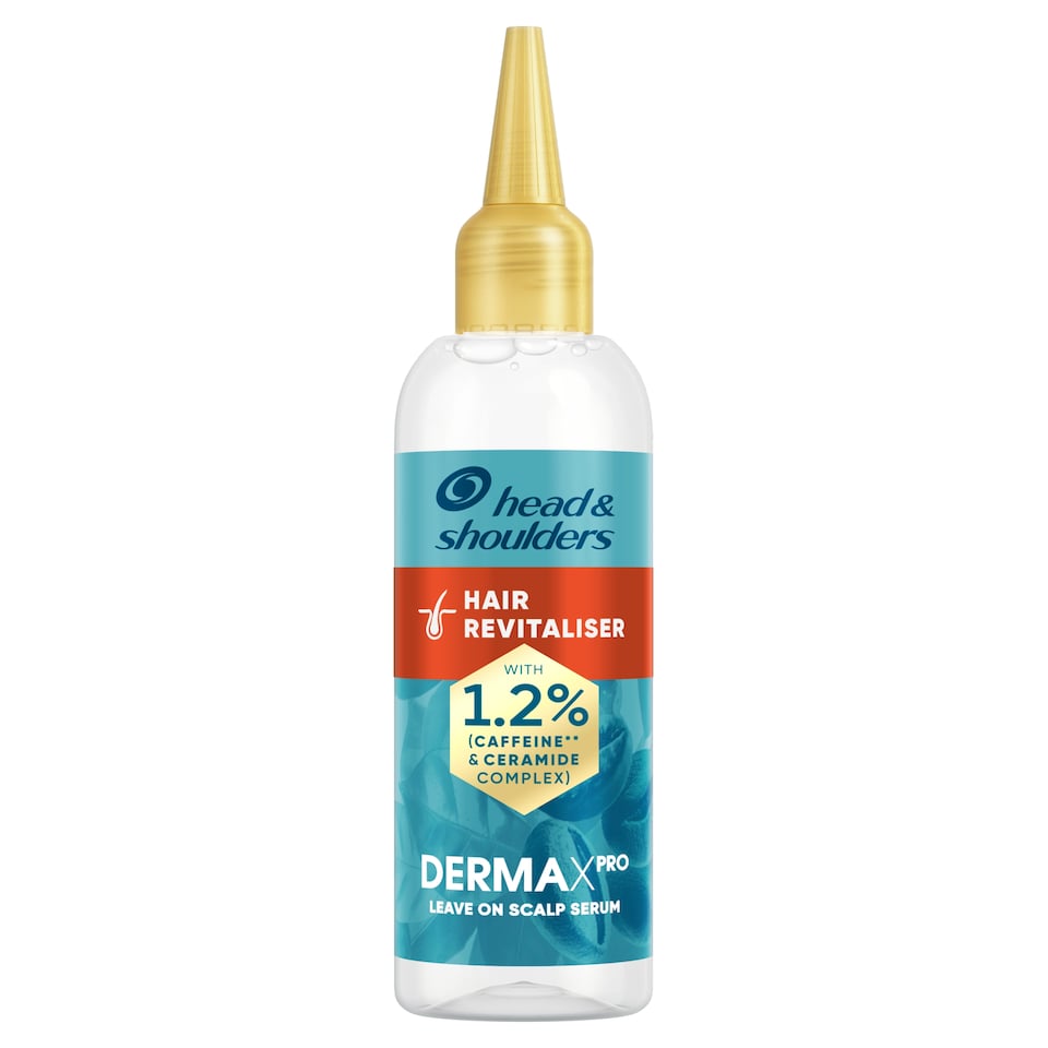 Head & Shoulders Derma X Hair Revitaliser Leave on Scalp Serum 145ml
