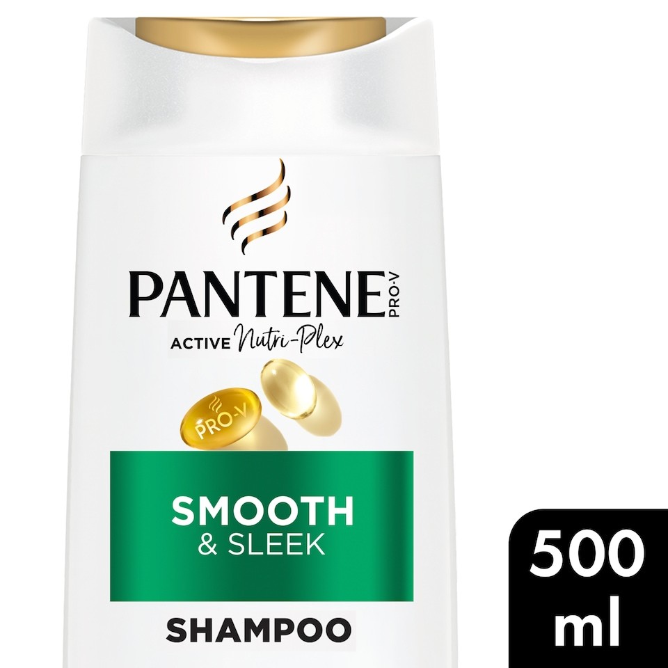 Pantene Active Nutri- Plex Smooth & Sleek Shampoo 500ML