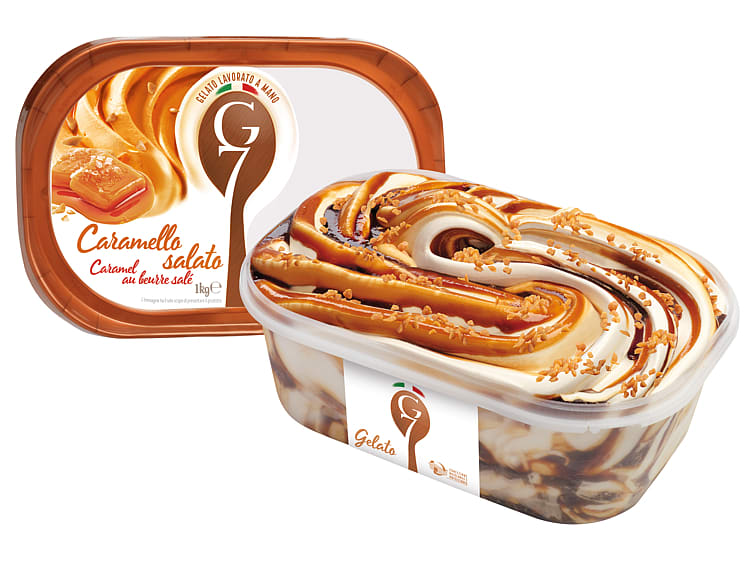 Iskrem Caramello Salato 2l G7