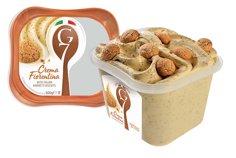 Iskrem Crema Fiorentina 1l G7