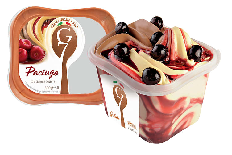 Iskrem Kirsebær Sjokolade 1l G7