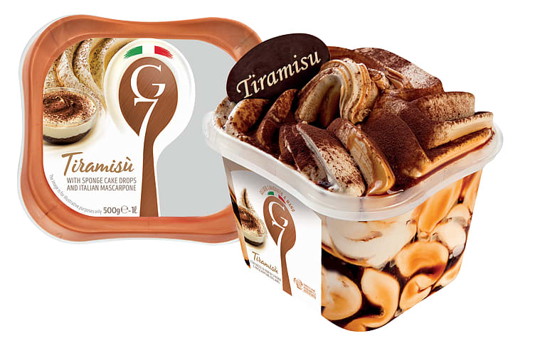 Iskrem Tiramisu 1l G7