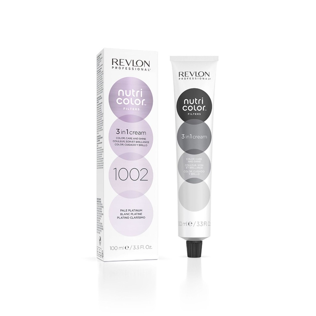Revlon Professional Nutri Color Metal-Ice Toning Filters 1002 Pale Platinum 100 ml