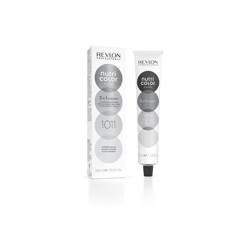 Revlon Professional Nutri Color Metal-Ice Toning Filters 1011 Intense Silver 100 ml