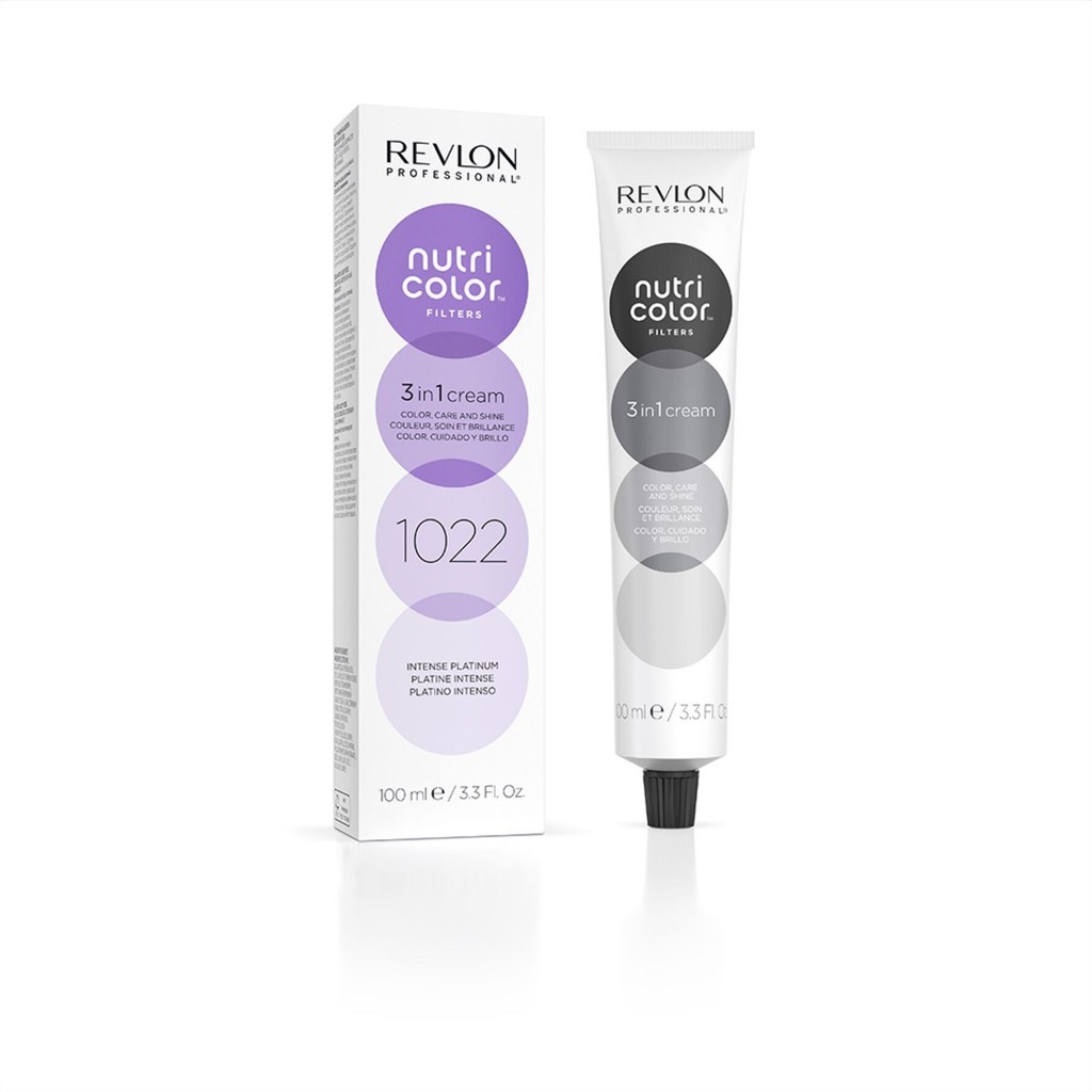 Revlon Professional Nutri Color Metal-Ice Toning Filters 1022 Intense Platinum 100 ml
