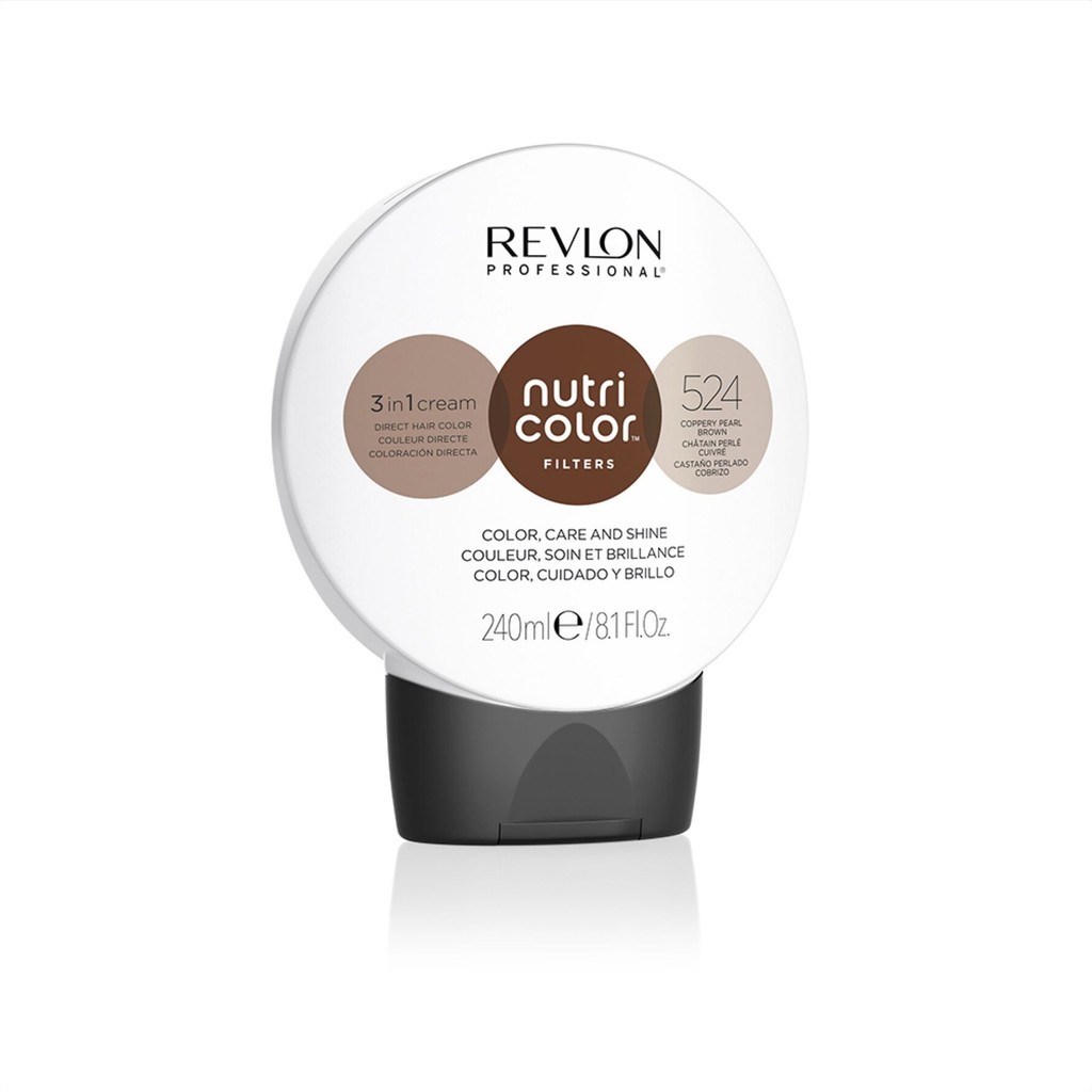 Revlon Professional Nutri Color Toning Filters 524 Coppery Pearl Brown 240 ml
