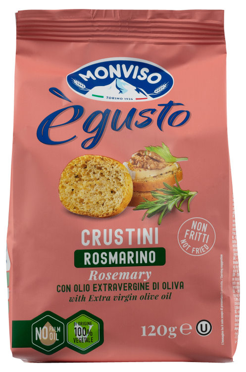 Crustini Rosmarin 120g Panmonviso