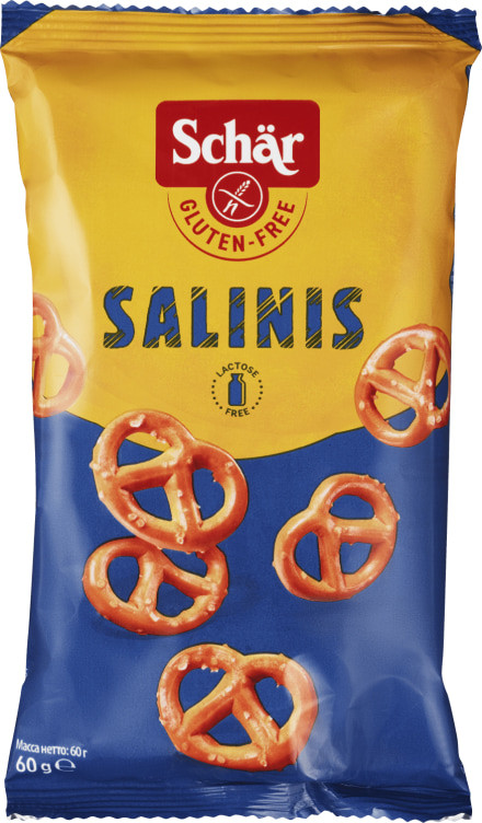 Kringler Salinis Gl.Fri 60g Schar 60g