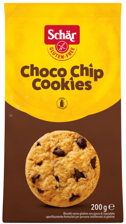 Choco Chip Cookies glutenfri 200g Schar