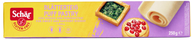 Butterdeig Fryst 250g Schär