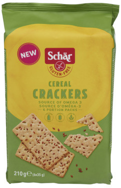 Schär Cereal Crackers 210g