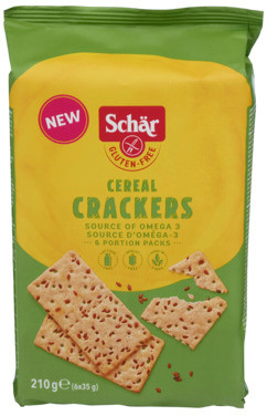 Schär Cereal Crackers 210g