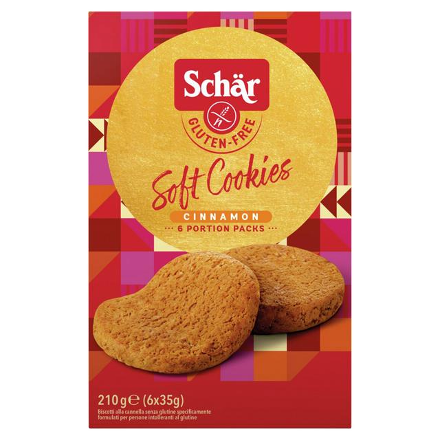 Schär Soft Cookies Cinnamon 6 x 35g