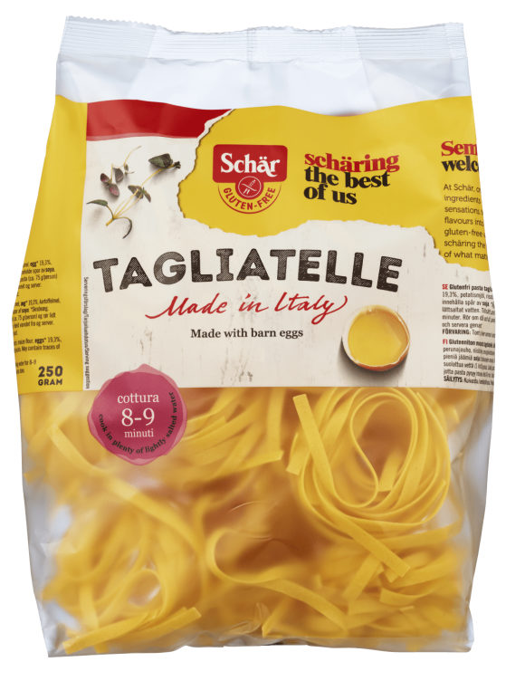 Tagliatelle m/Egg glutenfri 350g Schär