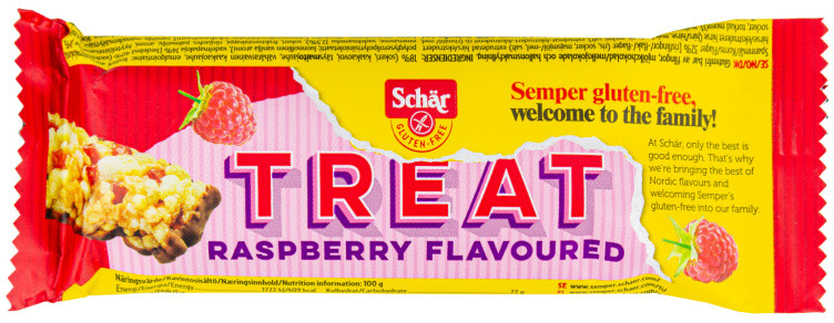Treat Raspberry glutenfri 22g Schär