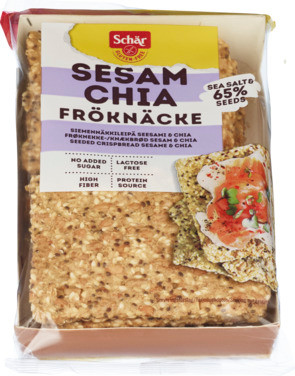 Schär Fröknäcke Sesam & Chia 170g