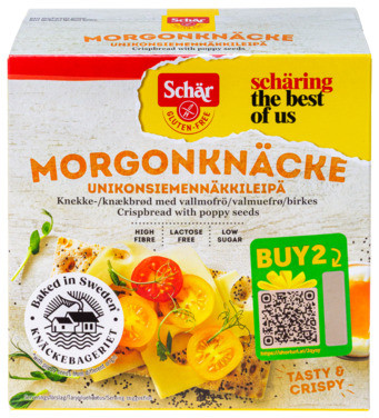 Schär Morgonknäcke 205g