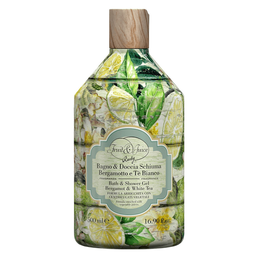 Rudy Profumi Bath & Shower Cream Bergamot & White Tea 500ml
