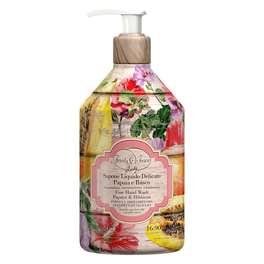 Rudy Profumi Liquid Soap Papaya & Hibiscus 500ml