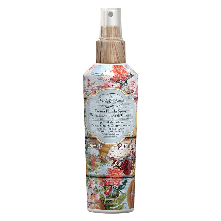 Rudy Profumi No Gas Body Cream Spray Pomegranate & Cherry Blossom 150ml