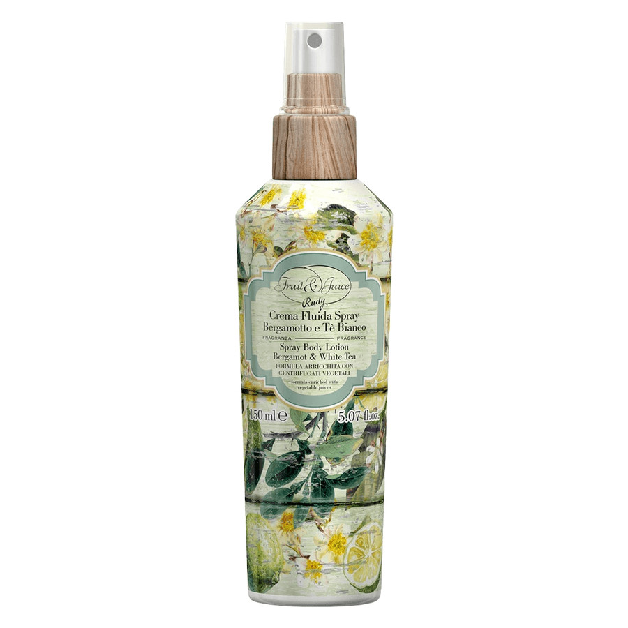 Rudy Profumi No Gas Body Cream Spray Bergamot & White Tea 150ml