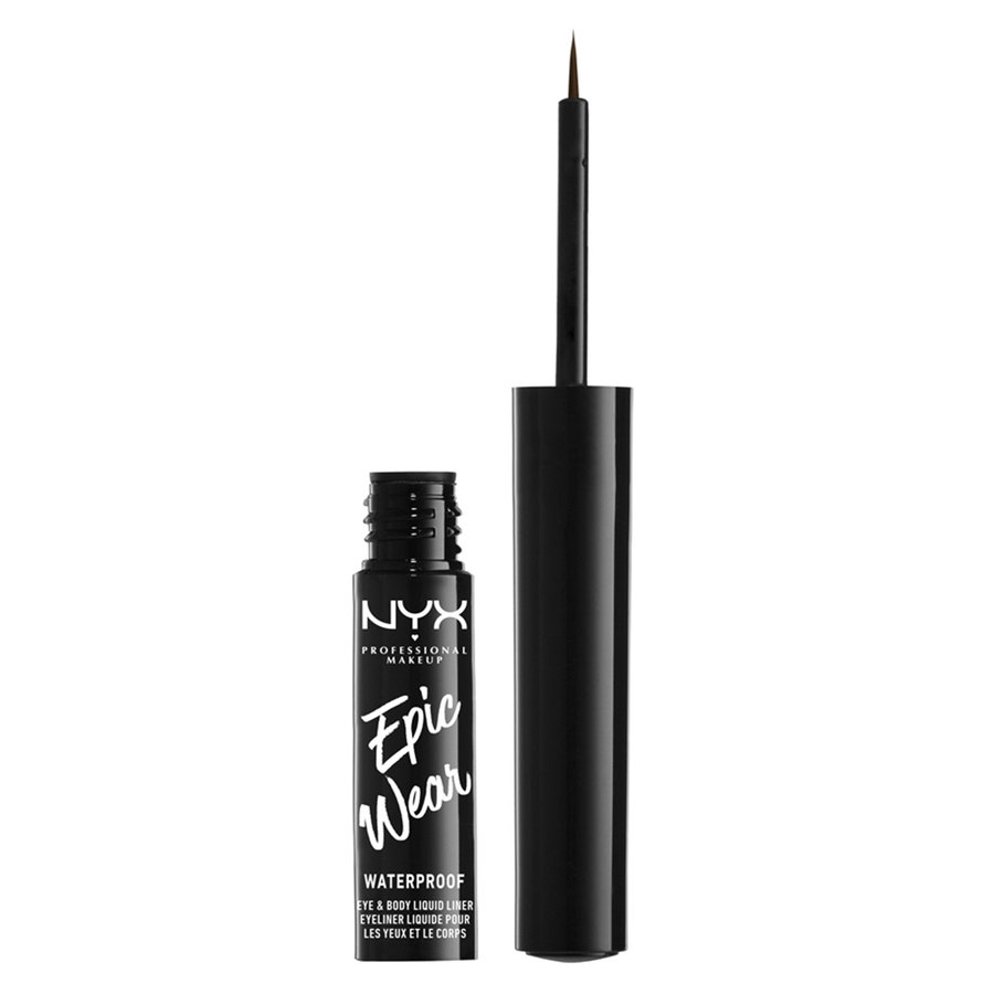 NYX Professional Makeup Epic Wear Semi Permanent Eye & Body Liquid Liner Brown 3,5ml
