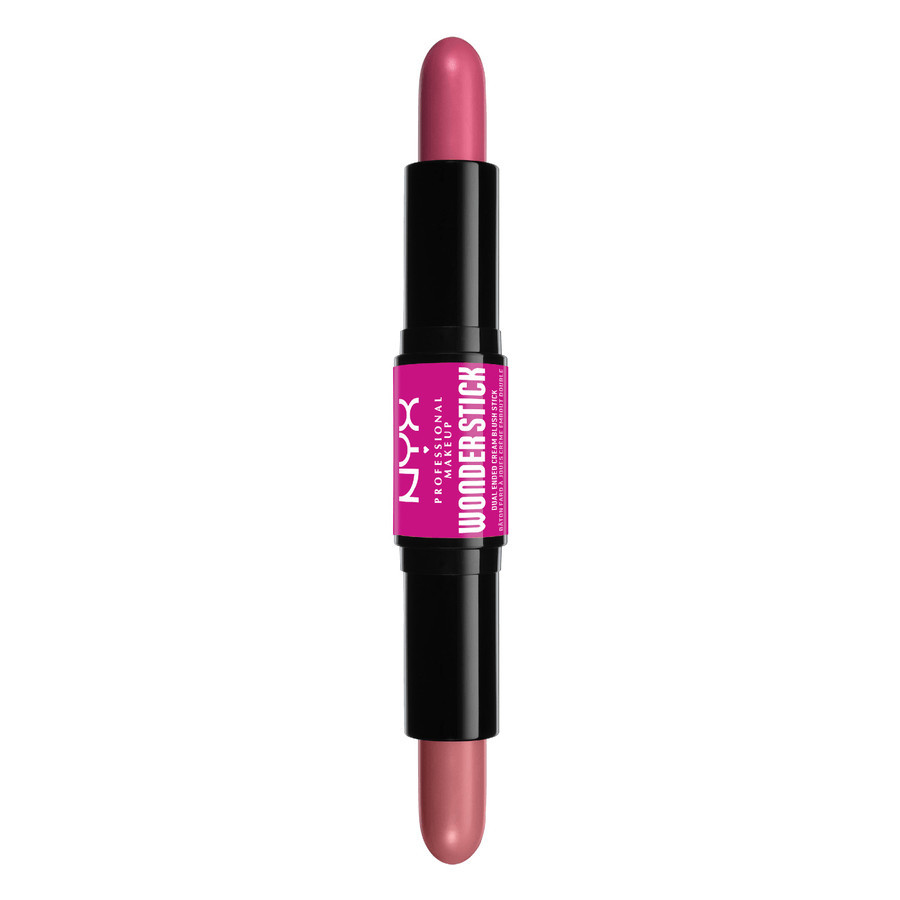 NYX Professional Makeup Wonder Stick Dual-Ended Blush Stick 01 Light Peach + Baby Pink 4g