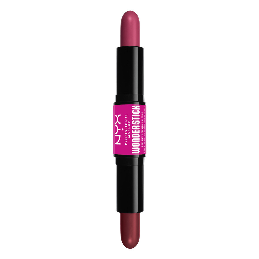 NYX Professional Makeup Wonder Stick Dual-Ended Blush Stick 04 Deep Magenta + Ginger 4g