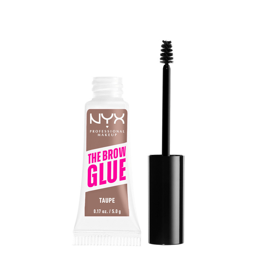 NYX Professional Makeup The Brow Glue Instant Styler 02 Taupe 5g