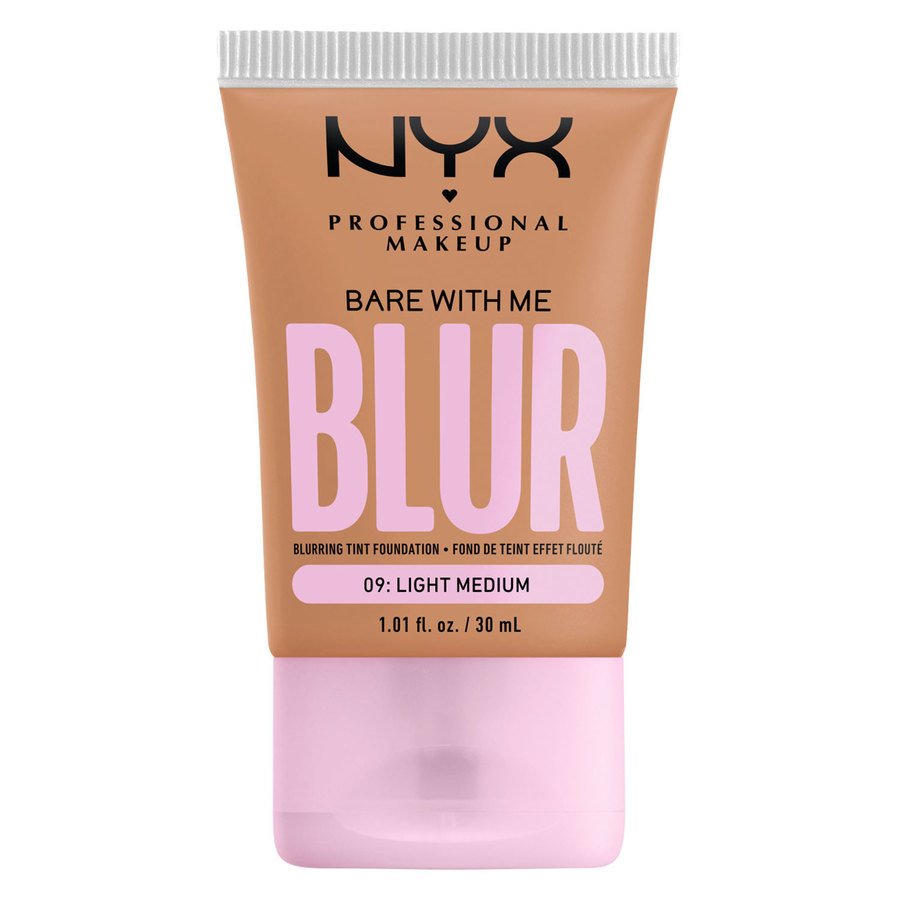 NYX Professional Makeup Bare With Me Blur Tint Foundation 09 Light Medium 30ml