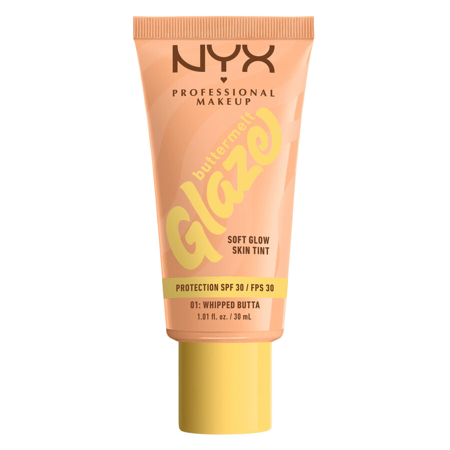 NYX Professional Makeup Buttermelt Glaze SPF30 Foundation 01 Whipped Butta 30ml