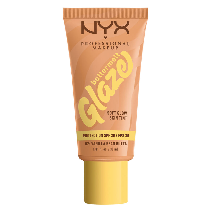 NYX Professional Makeup Buttermelt Glaze SPF30 Foundation 02 Vanilla Bean Butta 30ml
