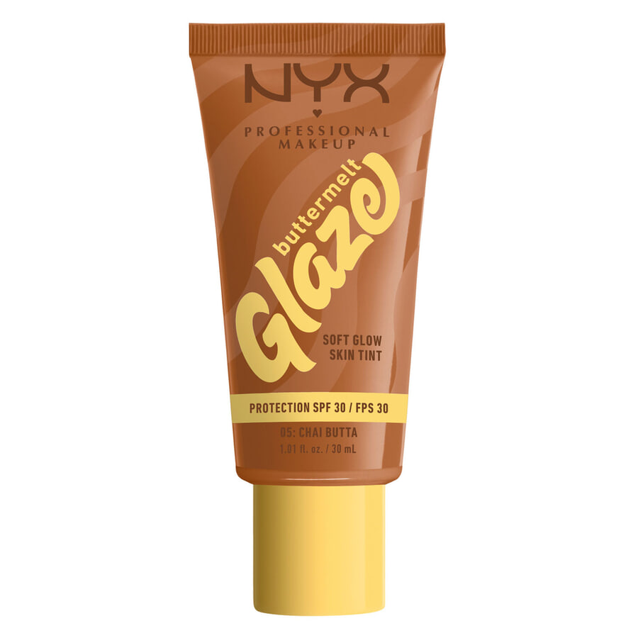 NYX Professional Makeup Buttermelt Glaze SPF30 Foundation 05 Chai Butta 30ml