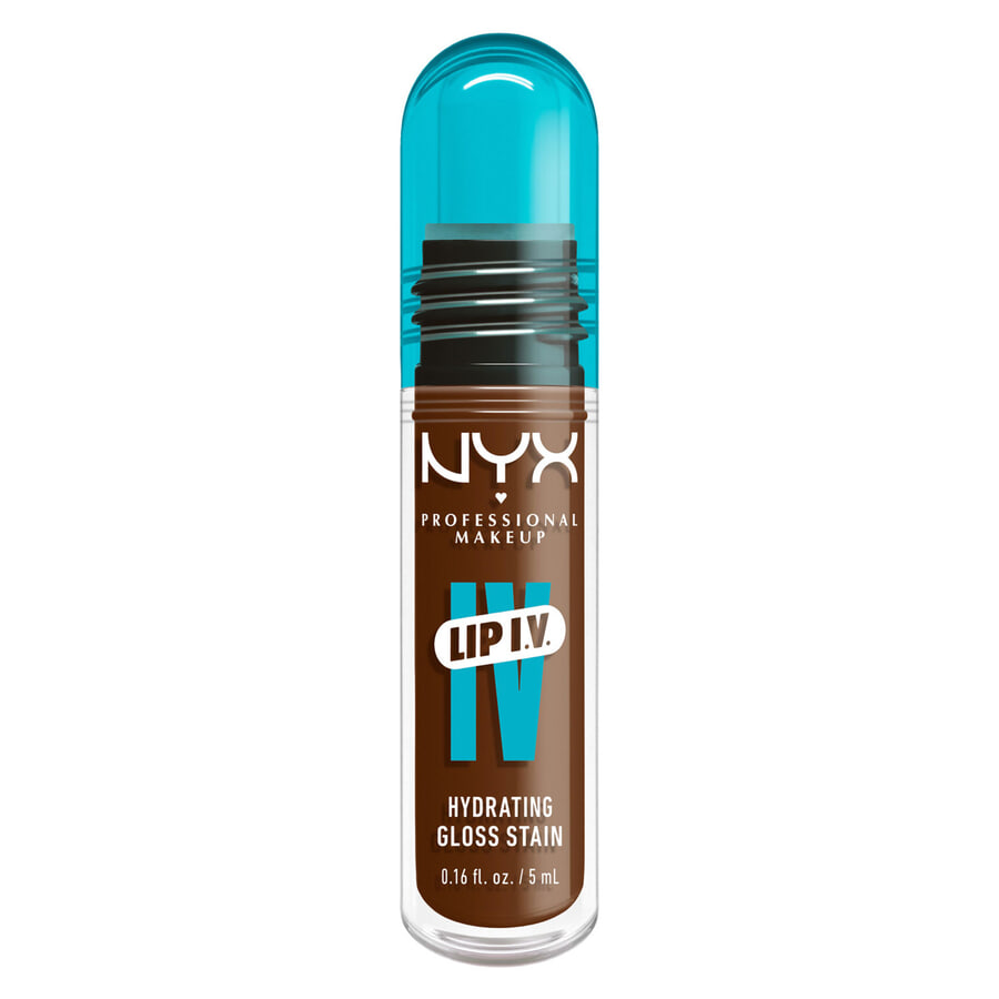 NYX Professional Makeup Lip I.V. Hydrating Gloss Stain 04 Cocoa Quench 5ml