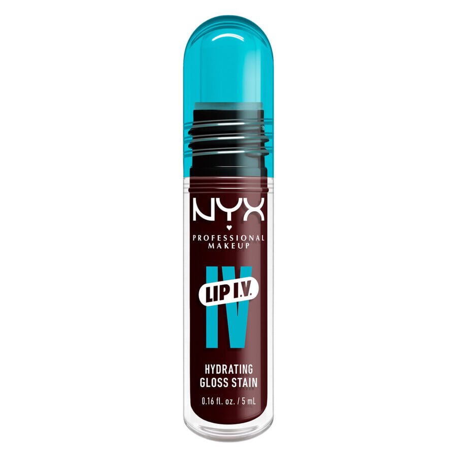 NYX Professional Makeup Lip I.V. Hydrating Gloss Stain 15 Water 'Bout Wine 5ml