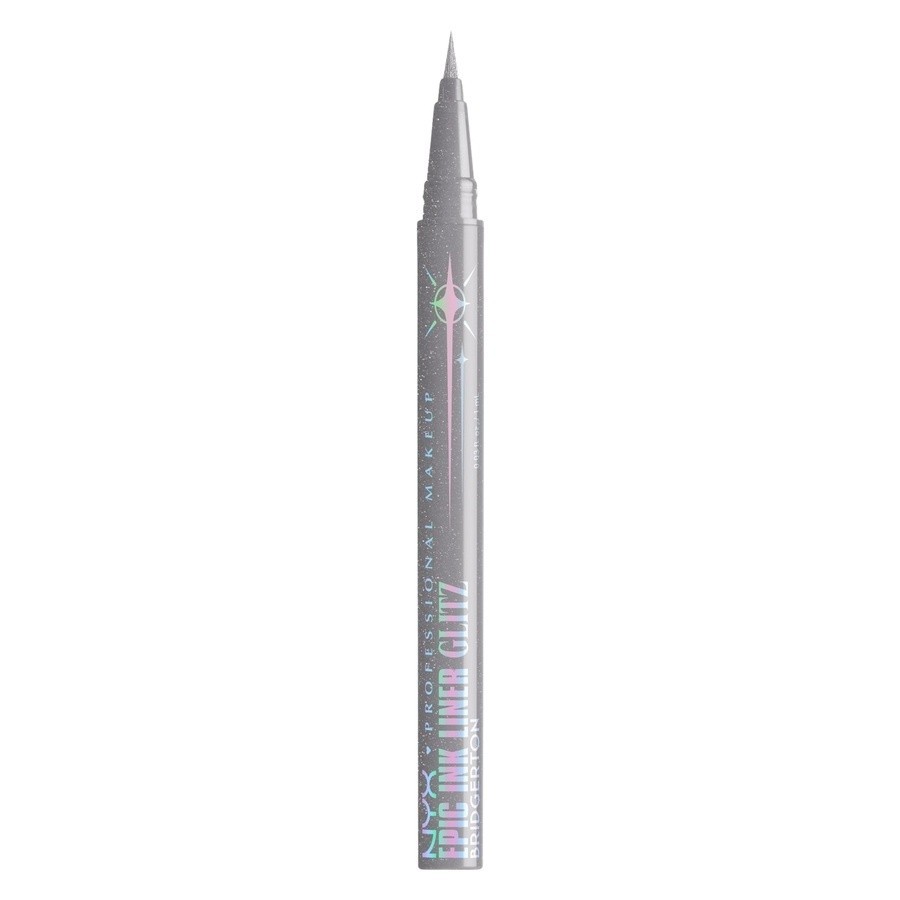 NYX PROFESSIONAL MAKEUP Bridgerton Epic Ink Liner Glitz Waterproof 1 Glitzed In Silver 1ml