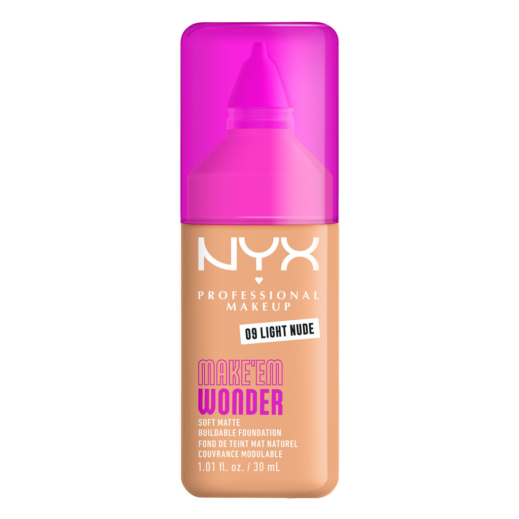 NYX PROFESSIONAL MAKEUP Make Em Wonder Foundation 09 Light Nude