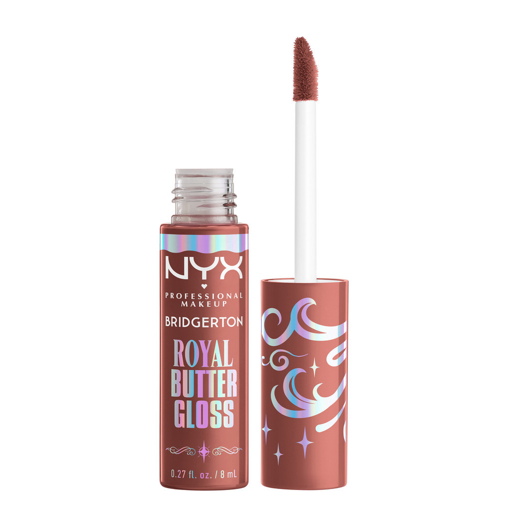 NYX PROFESSIONAL MAKEUP Bridgerton Royal Butter Gloss Lipgloss 2 Praline
