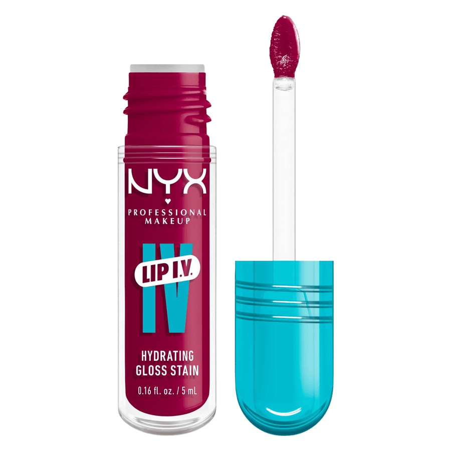 NYX Professional Makeup Lip I.V. Hydrating Gloss Stain 19 Magenta Mist 5ml