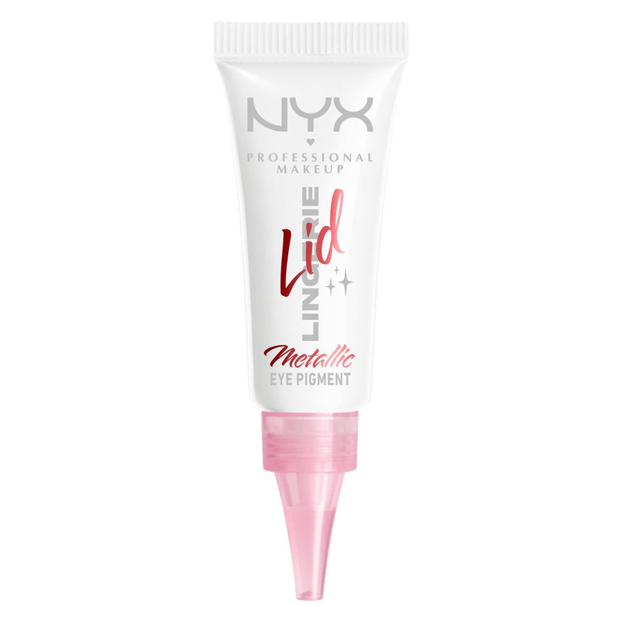 NYX Professional Makeup Lid Lingerie Liquid Eyeshadow 01 Satin Silver 6ml