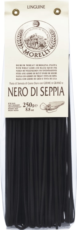 Linguine m/Blekksprutblekk 250g Morelli